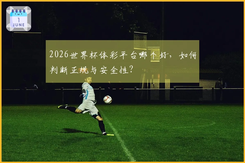 2026世界杯体彩平台哪个好，如何判断正规与安全性？